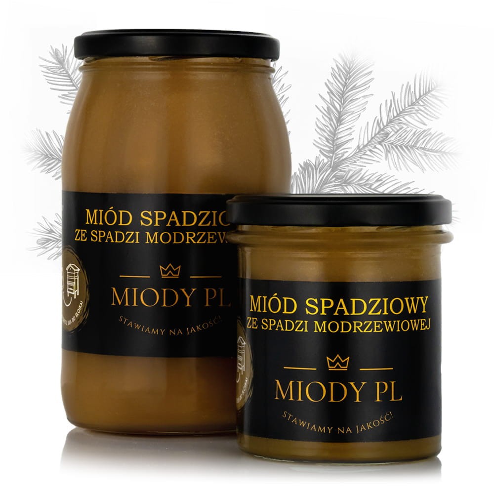 Miód spadziowy ze spadzi modrzewiowej